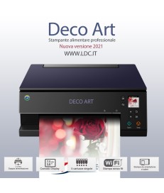 STAMPANTE ALIMENTARE PROFESSIONALE DECO ART - VERSIONE 2021 - NERA -