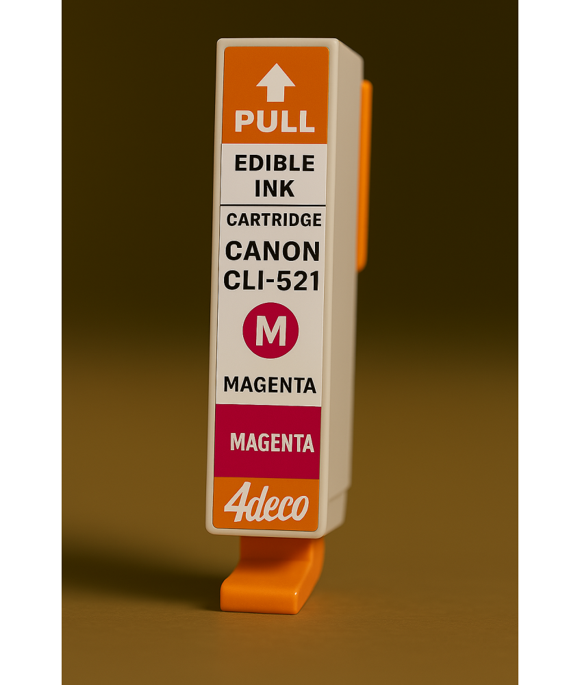 CLI-521M CARTUCCIA CON INCHIOSTRO ALIMENTARE COMPATIBILE CANON CLI-52