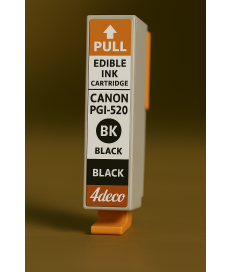 PGI-520Bk CARTUCCIA CON INCHIOSTRO ALIMENTARE COMPATIBILE CANON PGI-5