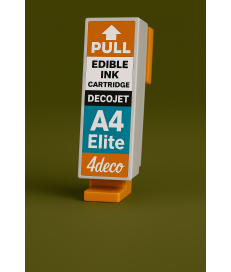 Inchiostro Commestibile Decojet A4 Elite Ciano per Torte