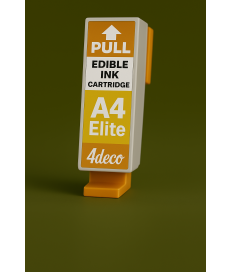 Inchiostro Commestibile Decojet A4 Elite Giallo per Torte