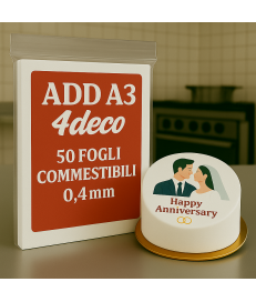 ADD A3 Cialda Media 0.40mm per Torte