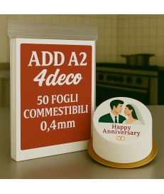 ADD A2 Cialda Media 0.40mm per Torte