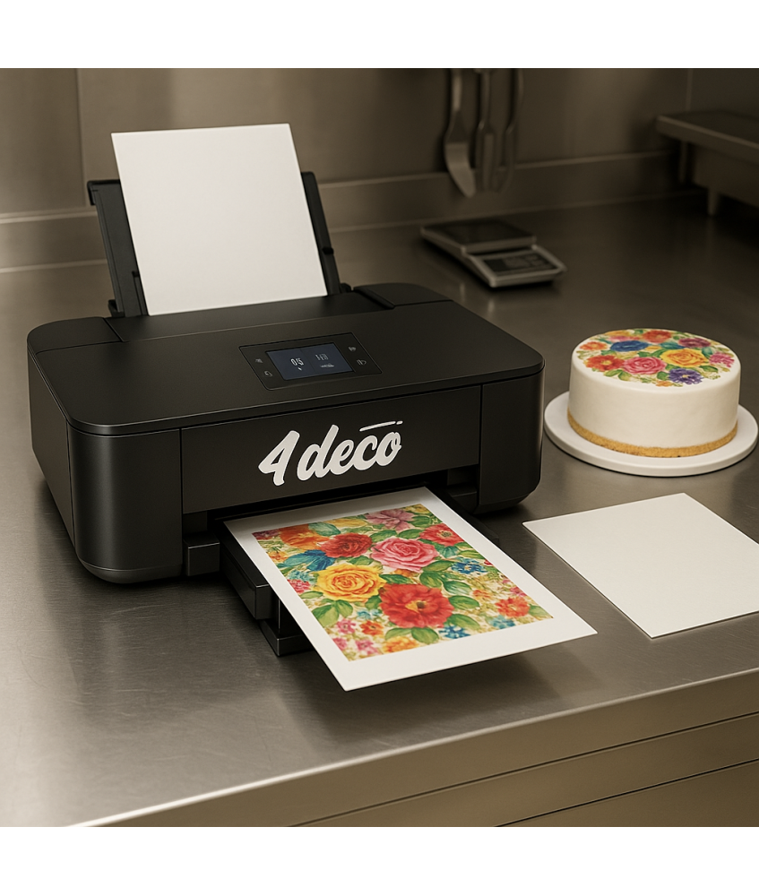 STAMPANTE ALIMENTARE BIG DECO PLUS - CON SCANNER E WIFI - STAMPA IN A