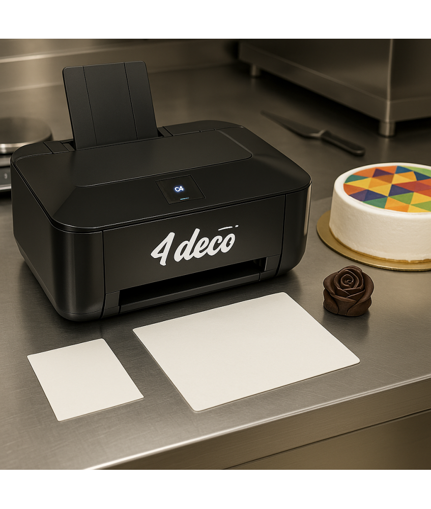 STAMPANTE ALIMENTARE DECO ART - NERA - SCANNER - A4 - VASSOIO POSTERI