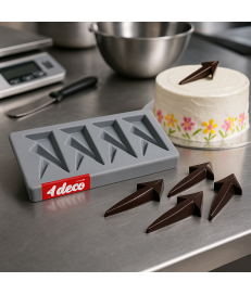 STAMPO IN SILICONE PER CIOCCOLATO - &quot;FRECCIA&quot; - 110x40mm