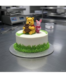 DECORAZIONE PER TORTE - WINNIE THE POOH E PIMPI