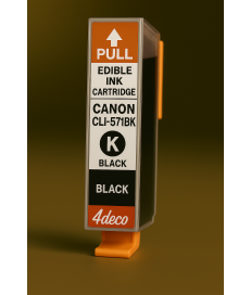 Cartucce Commestibili CLI-571 Nero Canon per Decorazioni