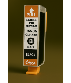Inchiostro Commestibile CLI-8Bk Nero per Canon Con Chip