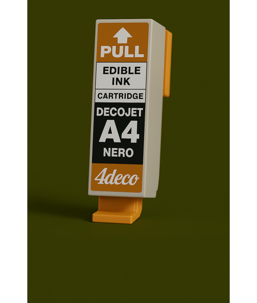 Cartuccia Vuota Modecor Decojet A4 Inchiostro Commestibile Nero
