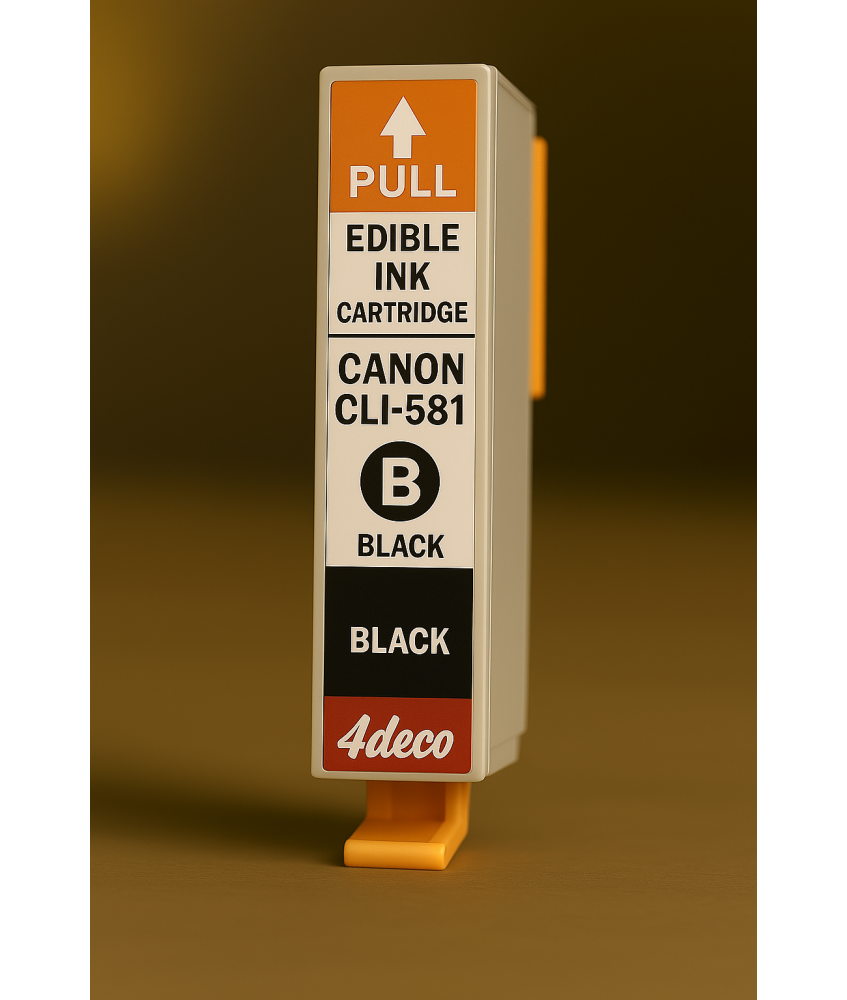 Cartuccia Vuota CLI-581 Inchiostro Commestibile Canon Nero