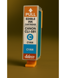 Cartuccia CLI-581 Inchiostro Commestibile Canon Ciano
