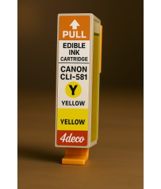 Cartuccia CLI-581 Inchiostro Commestibile Canon Giallo
