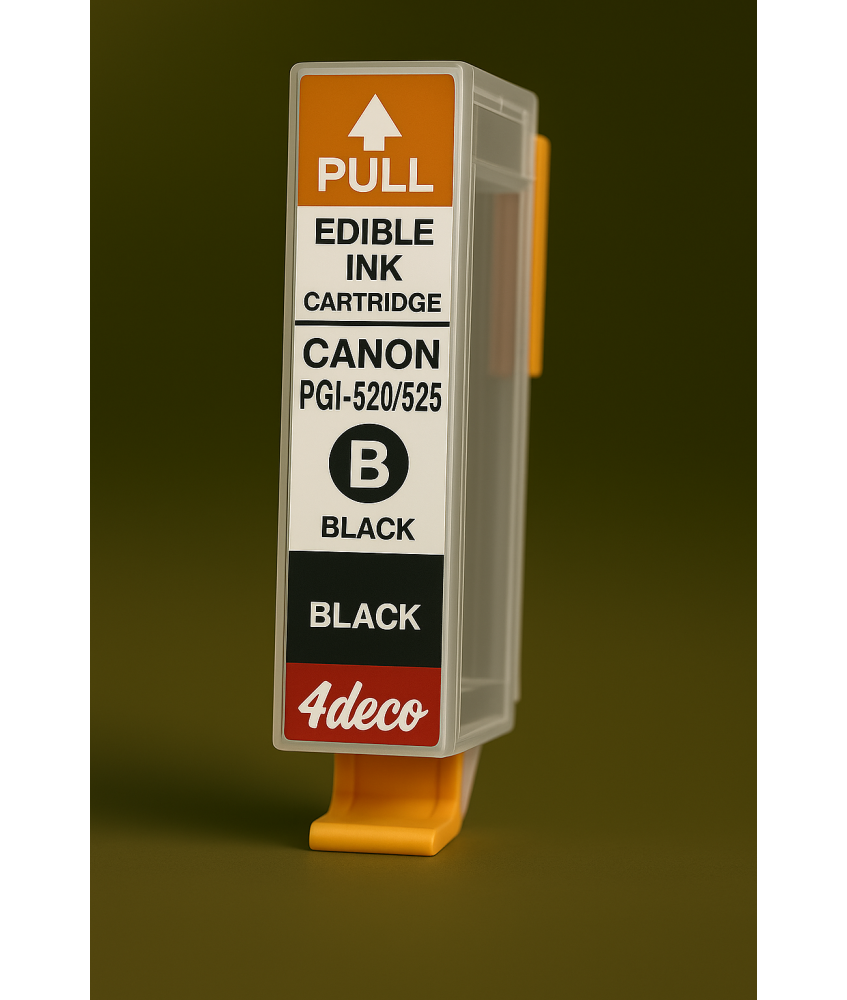 Cartuccia Vuota PGI-520/525 Inchiostro Commestibile Canon Nero