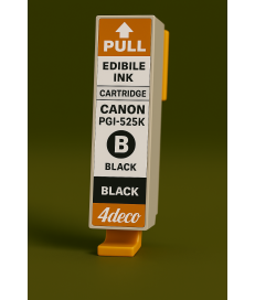 Cartuccia Vuota PGI-525 Con Chip Inchiostro Commestibile Nero