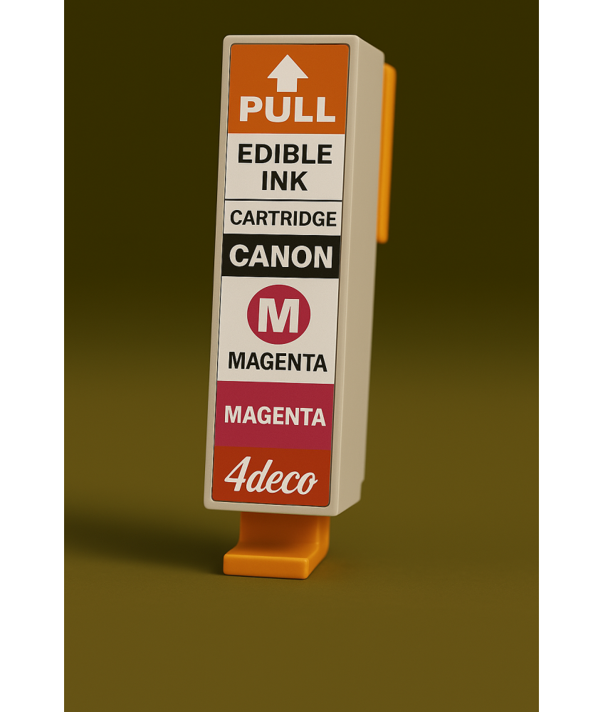 Cartuccia Vuota CLI-526 Con Chip Inchiostro Commestibile Magenta