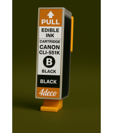 CLI-551Bk CON CHIP - CARTUCCIA ALIMENTARE COMPATIBILE CANON CLI-551Bk