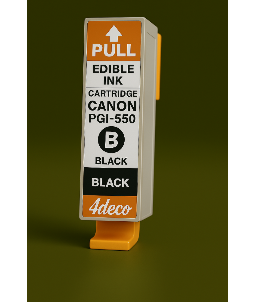 Cartuccia Vuota PGI-550 Inchiostro Commestibile Canon Nero