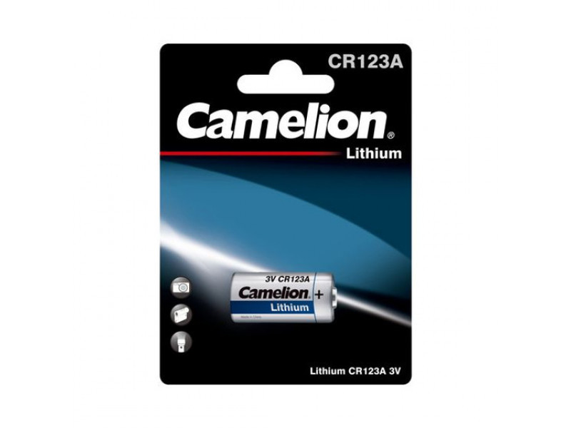 Batteria Camelion Lithium Photo CR123A (1 pz.)