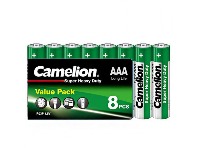 Batteria Camelion R03 Micro AAA (8 pz. Value Pack)