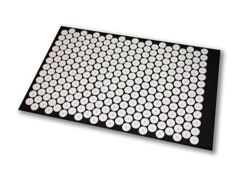 Tappetino per digitopressione Shanti / tappetino per unghie (80 x 50 cm, nero)