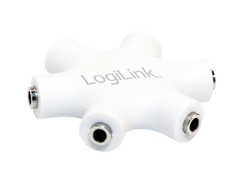 ADATTATORE SPLITTER AUDIO A 6 VIE 35MM.
