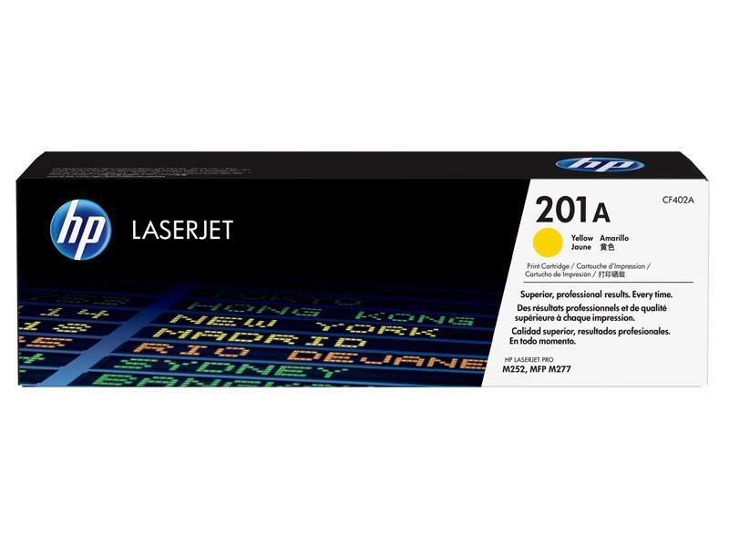 HP 201A Yellow LaserJet Toner Cartridge - Toner - Y - per HP Color LaserJet Pro MFP M277/M274/M252