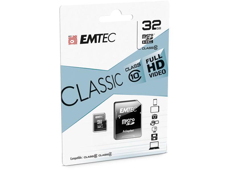 MICROSD CLASSIC CLASSE10 32GB