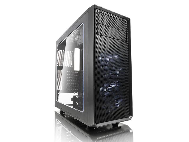 Abmessungen (BxHxT) 205x444x464mm intern 2x 3.5" 3x 2.5" Lfter (vorne) 2x 120mm (140mm optional) Lfter (hinten) optional 120