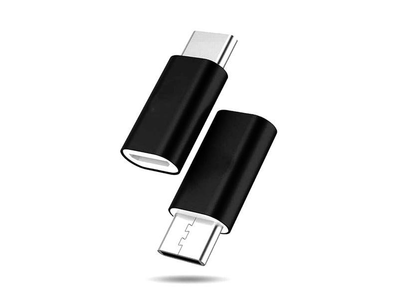 Reekin USB-C - Adattatore micro USB (nero)