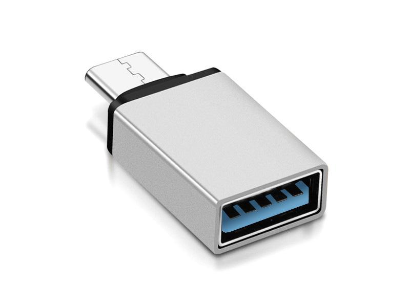Reekin USB-C - Adattatore USB 3.0 (argento)