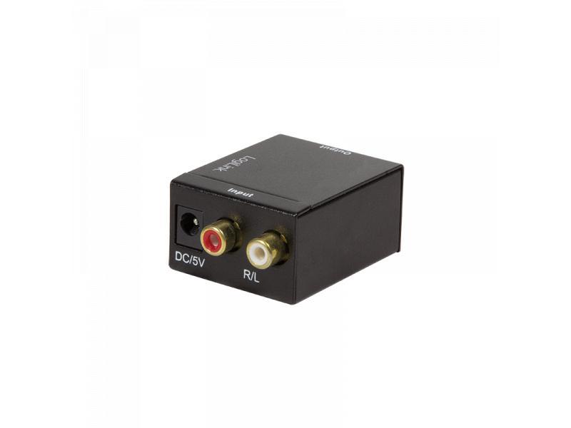Analog L/R zu Koaxial und