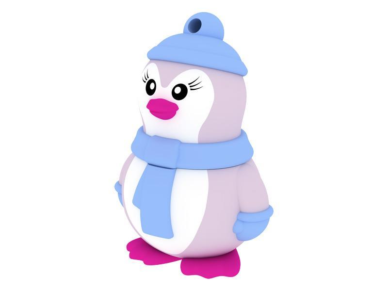 Chiavetta USB 16GB EMTEC Blister Animalitos (Miss Penguin)