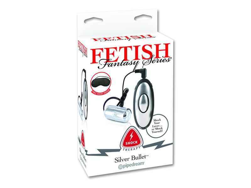 SERIE FETISH FANTASY. PROIETTILE D'ARGENTO PER TERAPIA D'URTO, ARGENTO, 5, 7CM