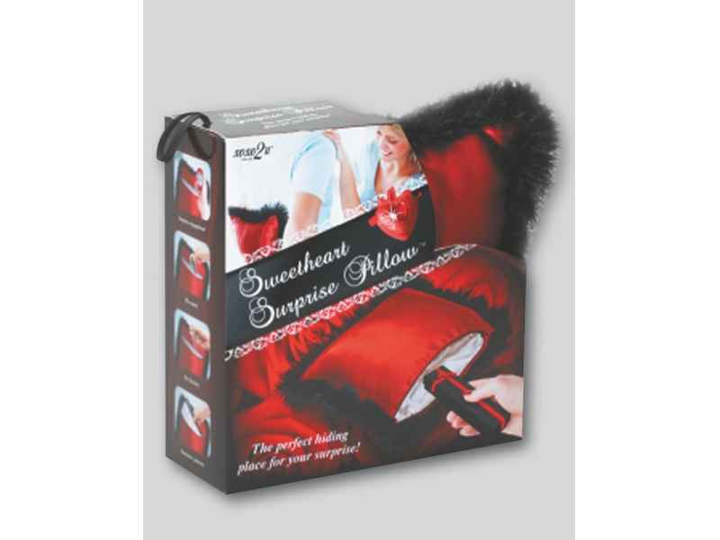 RACCOLTA XO 2U. CUSCINO SORPRESA D'AMORE, CUSCINO CON SACCHETTO