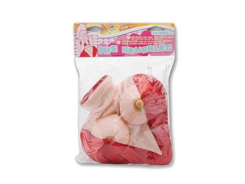 BORRACCIA CALDA THE REVEALER BOOBIE, BOTTIGLIA CALDA HEART, ROSSO/NAT