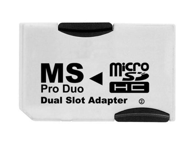Adattatore Pro Duo per MicroSD DUAL (per 2x MicroSD)