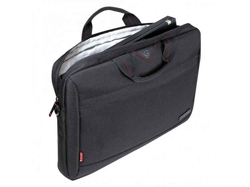 Techair TAN1204V2 borsa per laptop 358 cm 14.1 Borsa con caricamento dall'alto Nero (Techair 14.1inch Modern Classic Laptop Cas