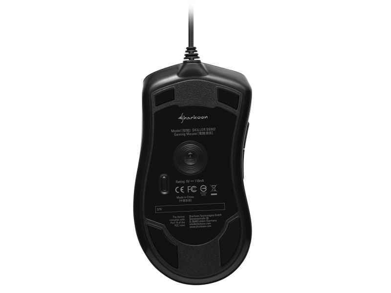 SHARKOON MOUSE GAMING SKILLER-SGM2 6400 DPI RGB 6 TASTI CONFIGURABILI USB 1.8MT