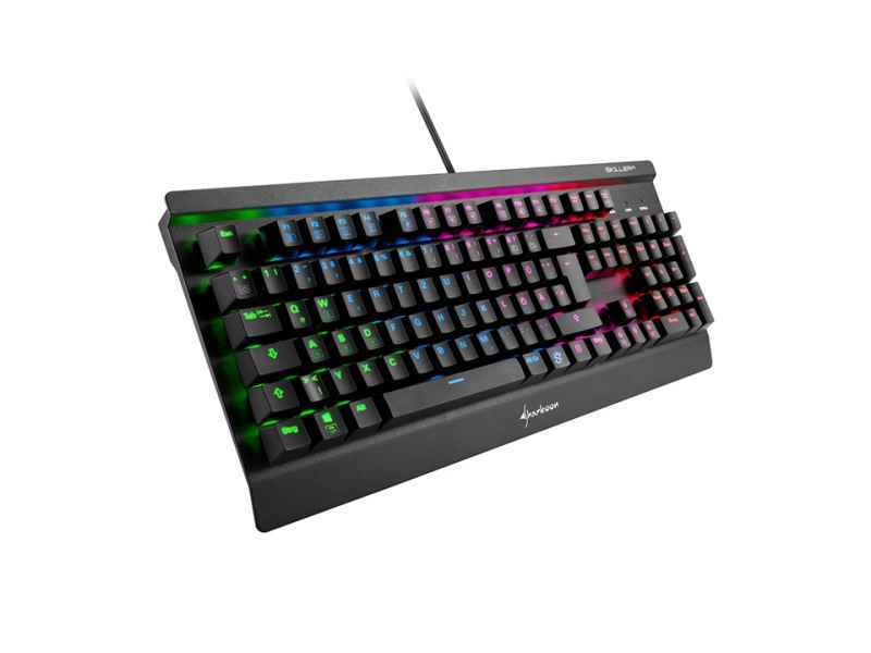SHARKOON SKILLER MECH SGK3 TASTANTE GAMING (USB tedesco rollover n-key Kailh Red)