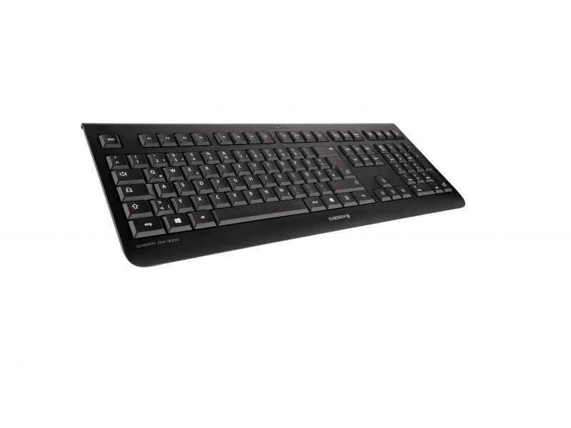 CHERRY DW 3000 tastiera Mouse incluso Universale RF Wireless QWERTZ Tedesco Nero