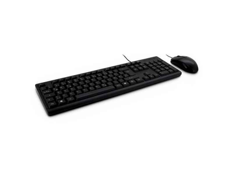 Inter-Tech KB-118 EN USB QWERTY Inglese 88884076 Nero