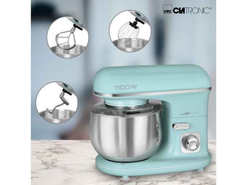 Impastatrice Clatronic 1100W 5L KM 3711 verde menta