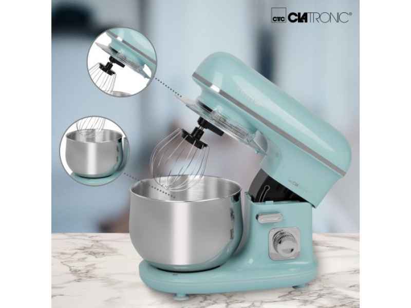 Impastatrice Clatronic 1100W 5L KM 3711 verde menta