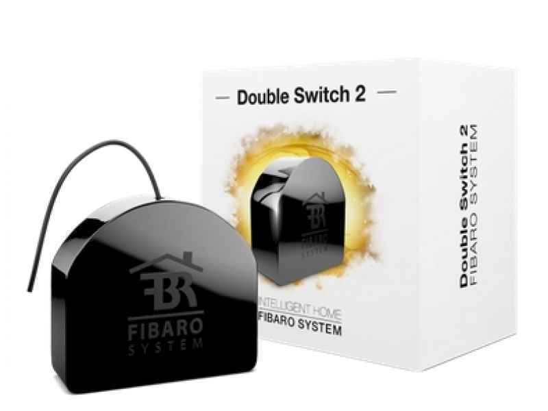 Fibaro Double Switch 2 RelÃƒÂ¨ di potenza Z-Wave FIBEFGS-223