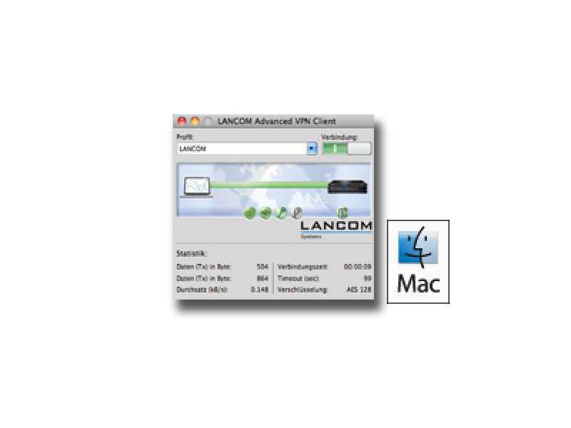 LANCOM Advanced VPN Client Mac OS X, 1-Licence