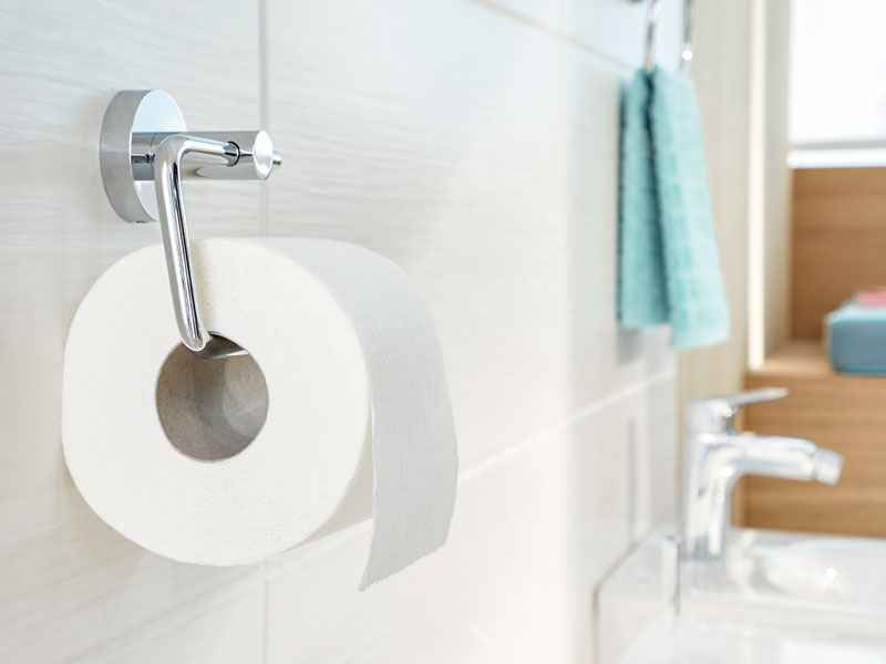 Tesa Smooz WC-Papierrollenhalter ohne Deckel