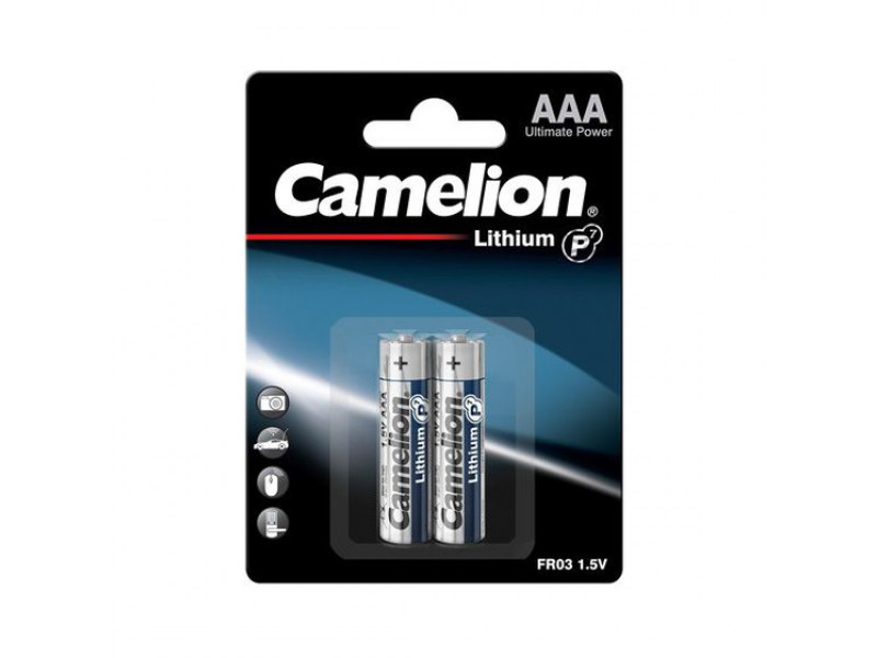 Batteria Camelion Litio LR03 Micro AAA (2 pz.)
