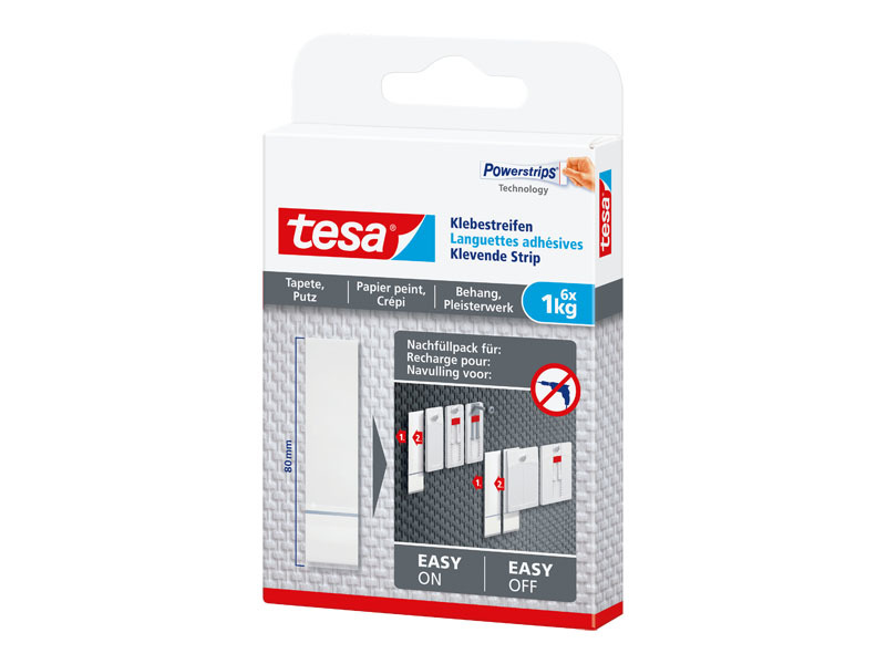Strisce adesive Tesa per carta da parati e intonaco (1 kg) (77771-00000)