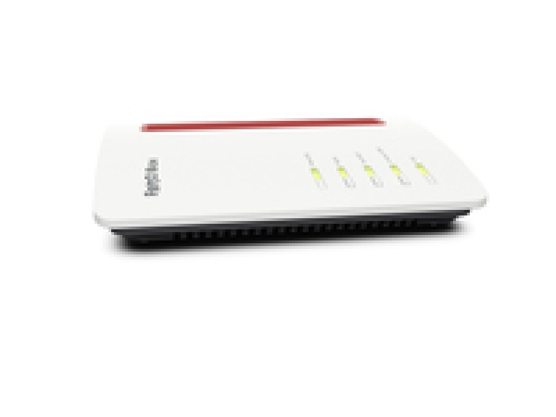 FRITZ!Box 7530 router wireless Gigabit Ethernet Dual-band (2.4 GHz/5 GHz) Nero, Rosso, Bianco
